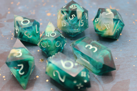 Spring Rain Dice Set