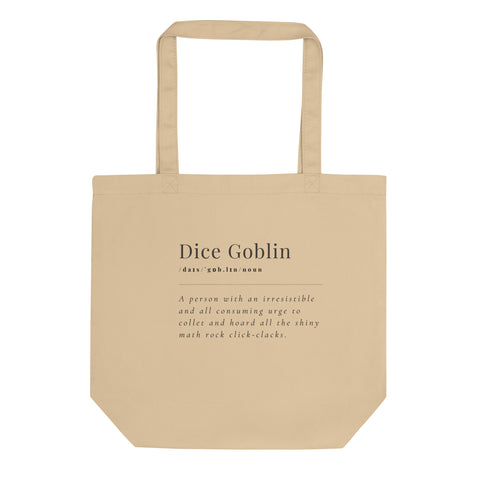 Dice Goblin Eco Tote Bag