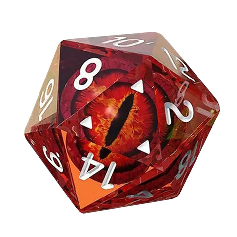 You Woke the Dragon D20 Die
