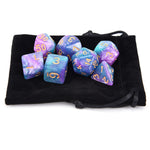 Nebula 7pc Rounded Edge Dice Set