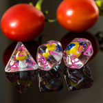 Fae Forest 7pc Rounded Edge Musroom Dice Set