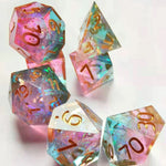 Water Dawn 7Pcs Sharp Edge Dice Set