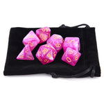 Nebula 7pc Rounded Edge Dice Set