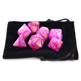 Nebula 7pc Rounded Edge Dice Set