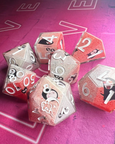 No Face Dice Set