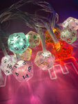 Dice Fairy Light String (1m)