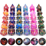 Nebula 7pc Rounded Edge Dice Set