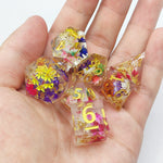 Lily 7pc Sharp Edge Dice Set