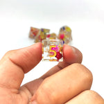 Lily 7pc Sharp Edge Dice Set