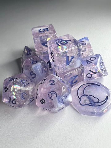 Alexandrite 12 pc Resin Dice Set