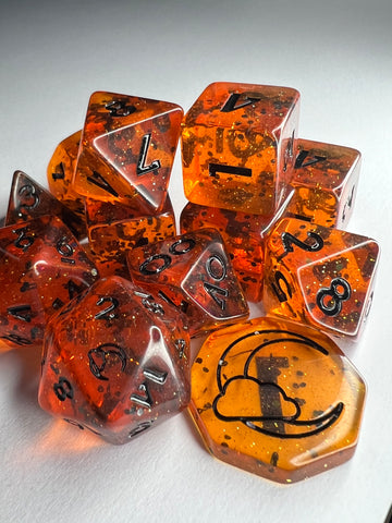 All Hallows’ 12 pc Resin Dice Set