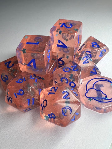 Star Thief 12 pc Resin Dice Set