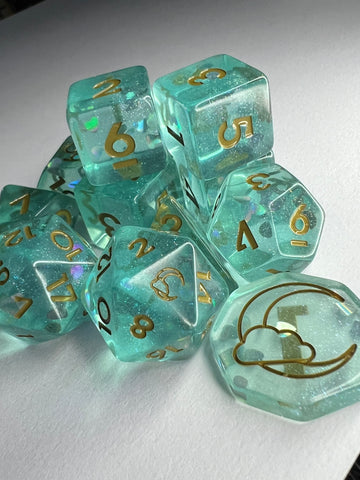 Lovesick 12 pc Resin Dice Set